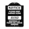 Signmission Please Keep Garage Closed Mantenga La Puerta Del Garaje Cerrado Alum Sign, 24" x 18", BW-1824-23289 A-DES-BW-1824-23289 - alternate 1